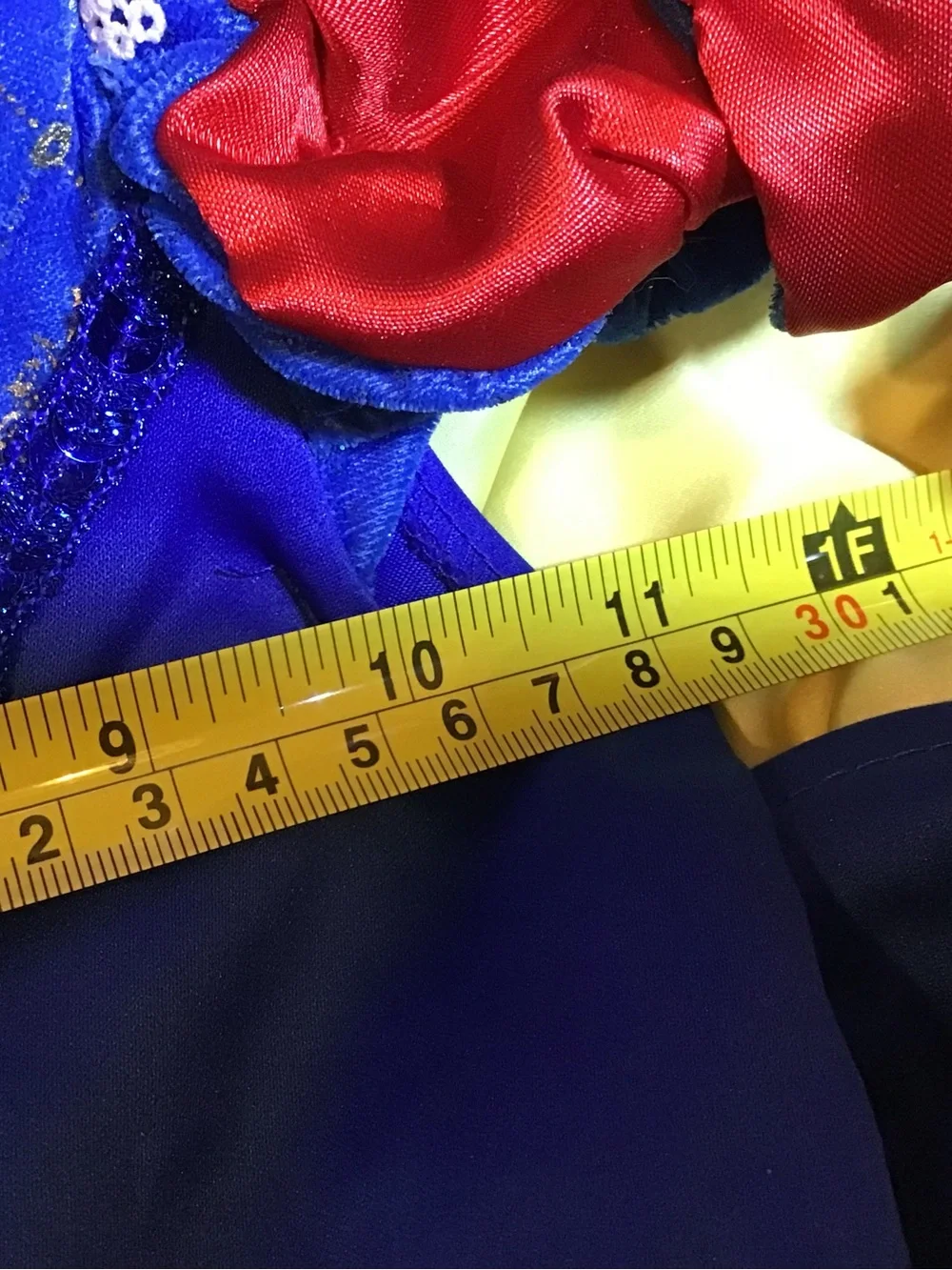Disney Snow White princess dress girl costume size XS 3-4